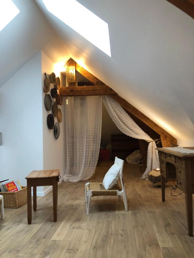 Chambre Ambiance Campagne Chic Freneuse  Exteriér fotografie