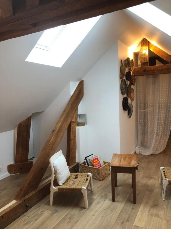 Chambre Ambiance Campagne Chic Freneuse  Exteriér fotografie