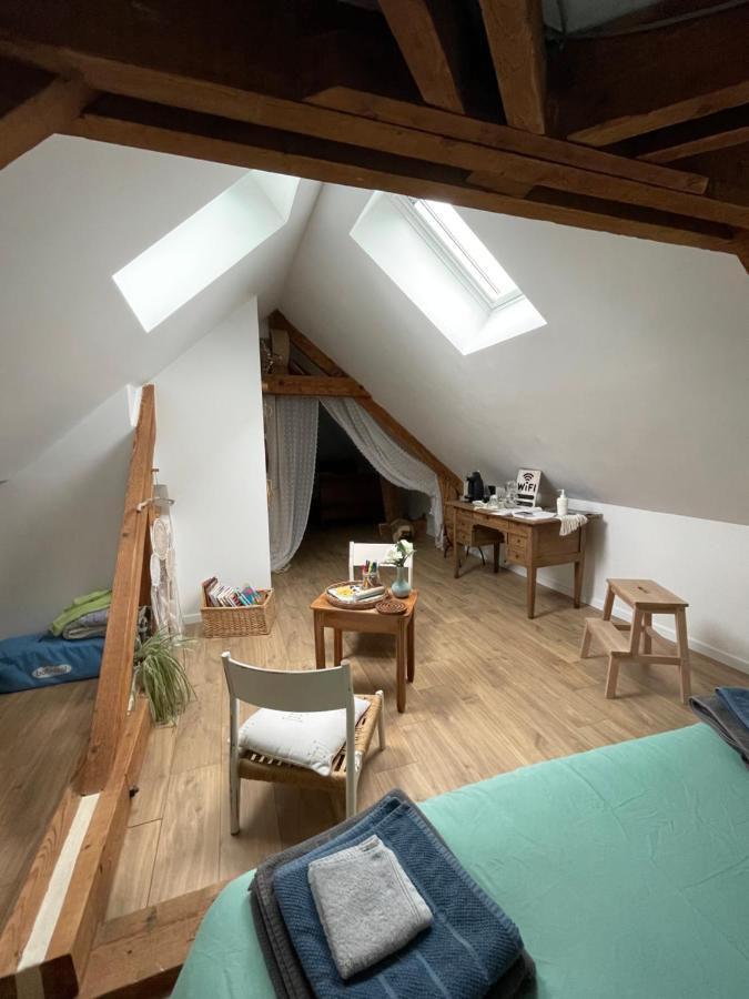 Chambre Ambiance Campagne Chic Freneuse  Exteriér fotografie